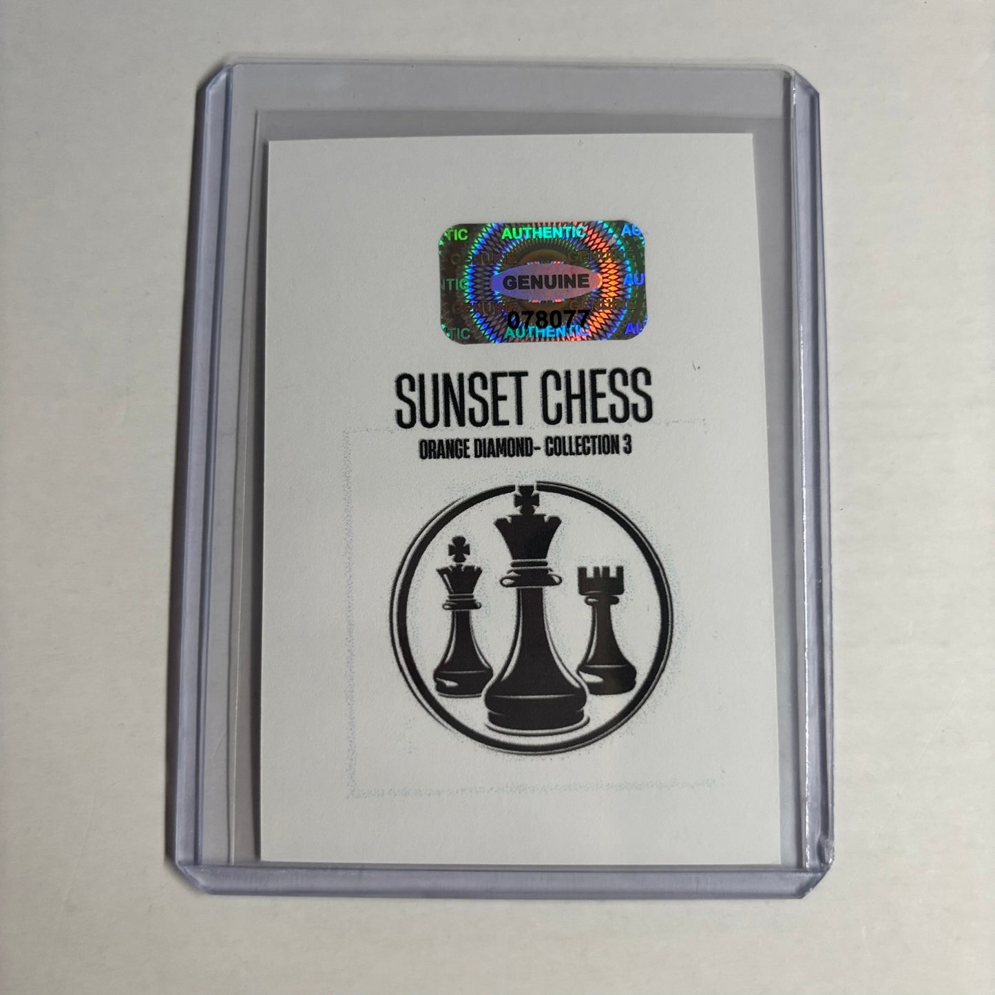 Orange Diamond Collection 3 - Trading Card