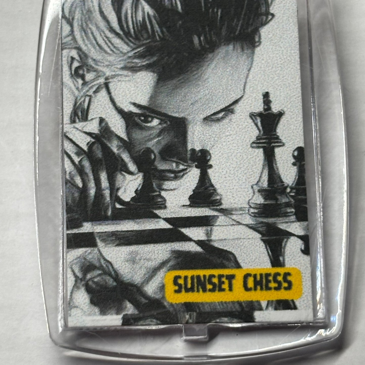 Precision - Chess  Photo Keychain