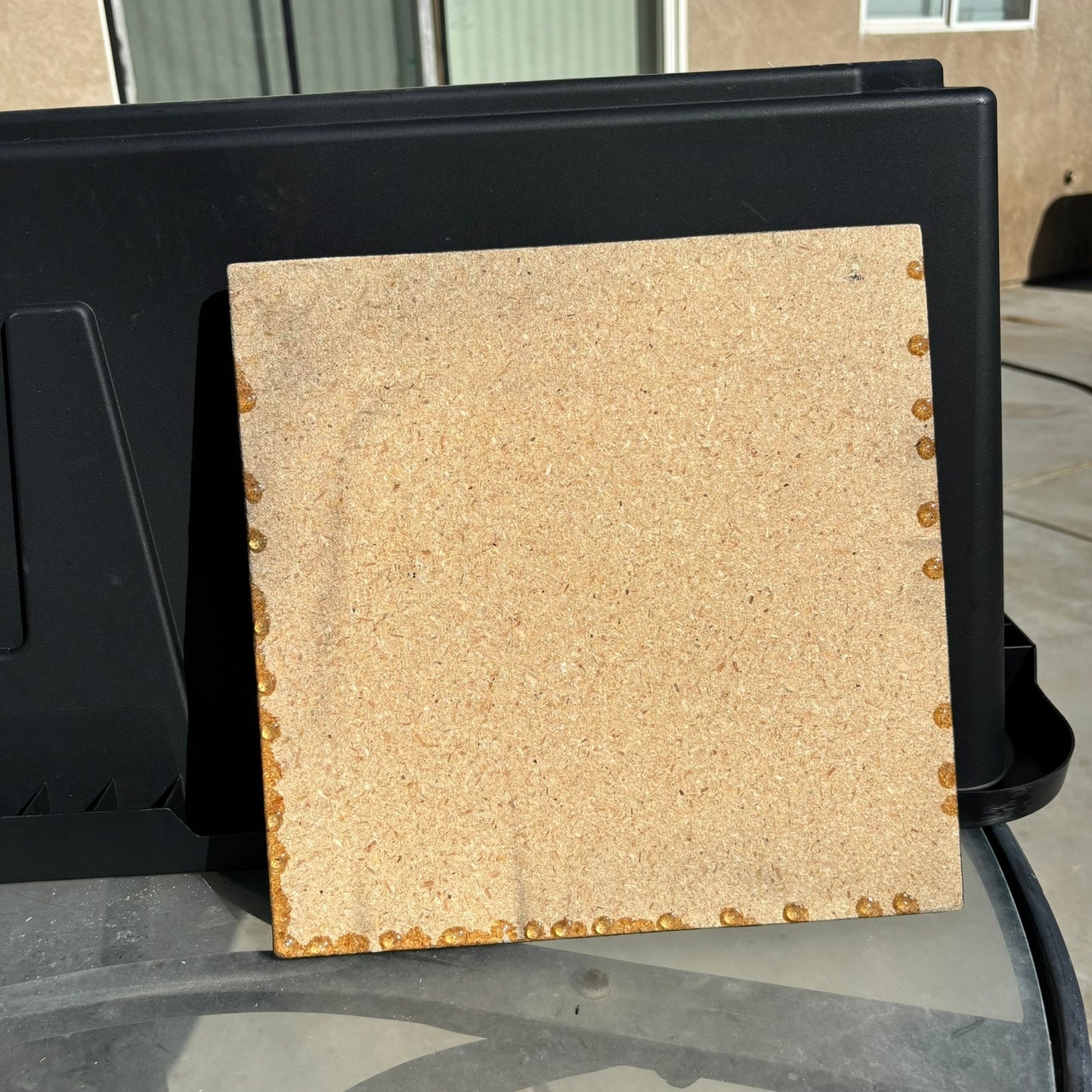 Orange Republic - Resin Coated Chess Board