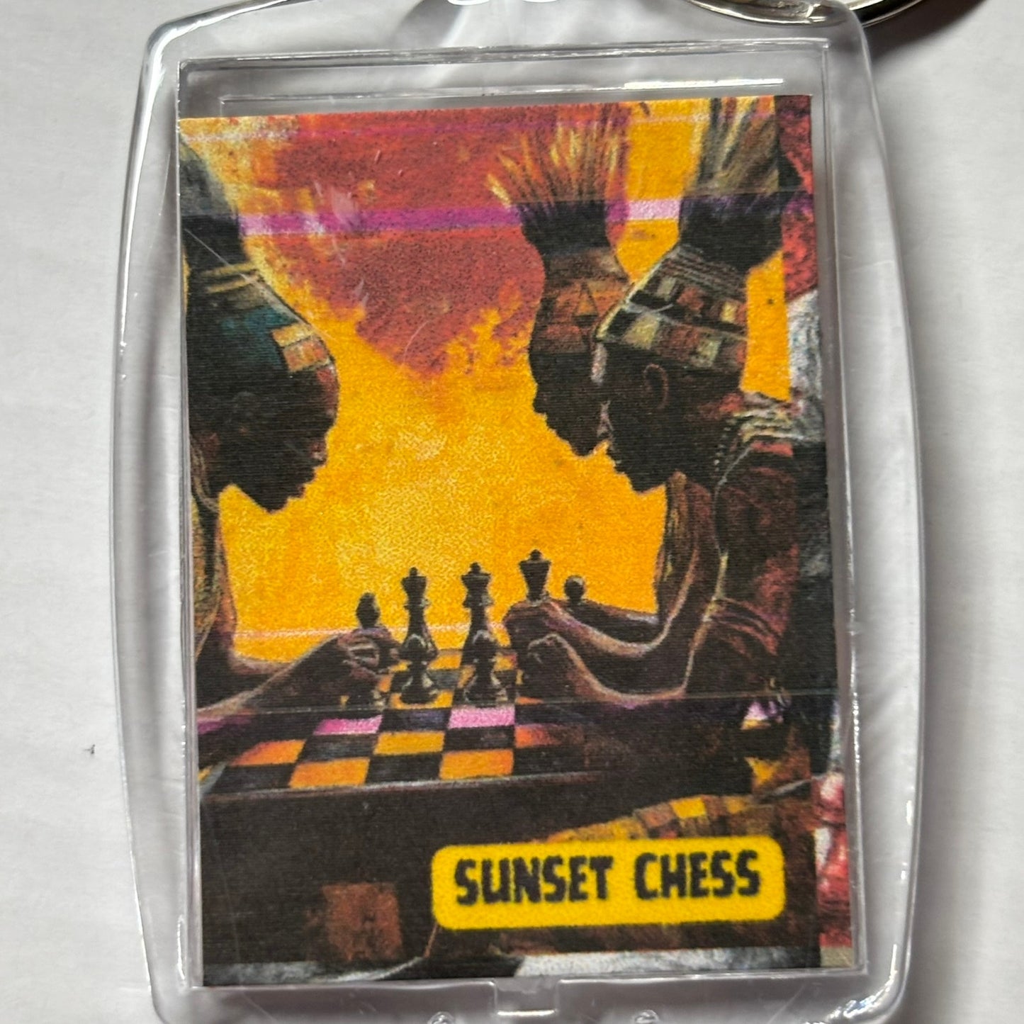 The Tribe - Chess  Photo Keychain