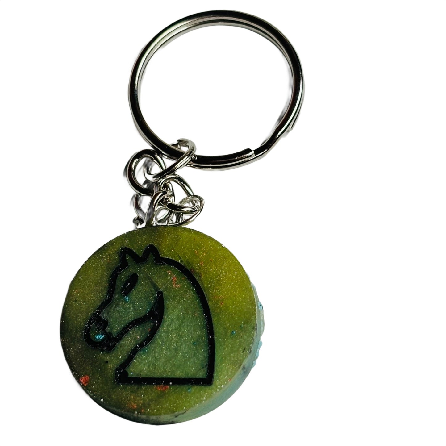 Swampy Knight - Handmade Resin Keychain