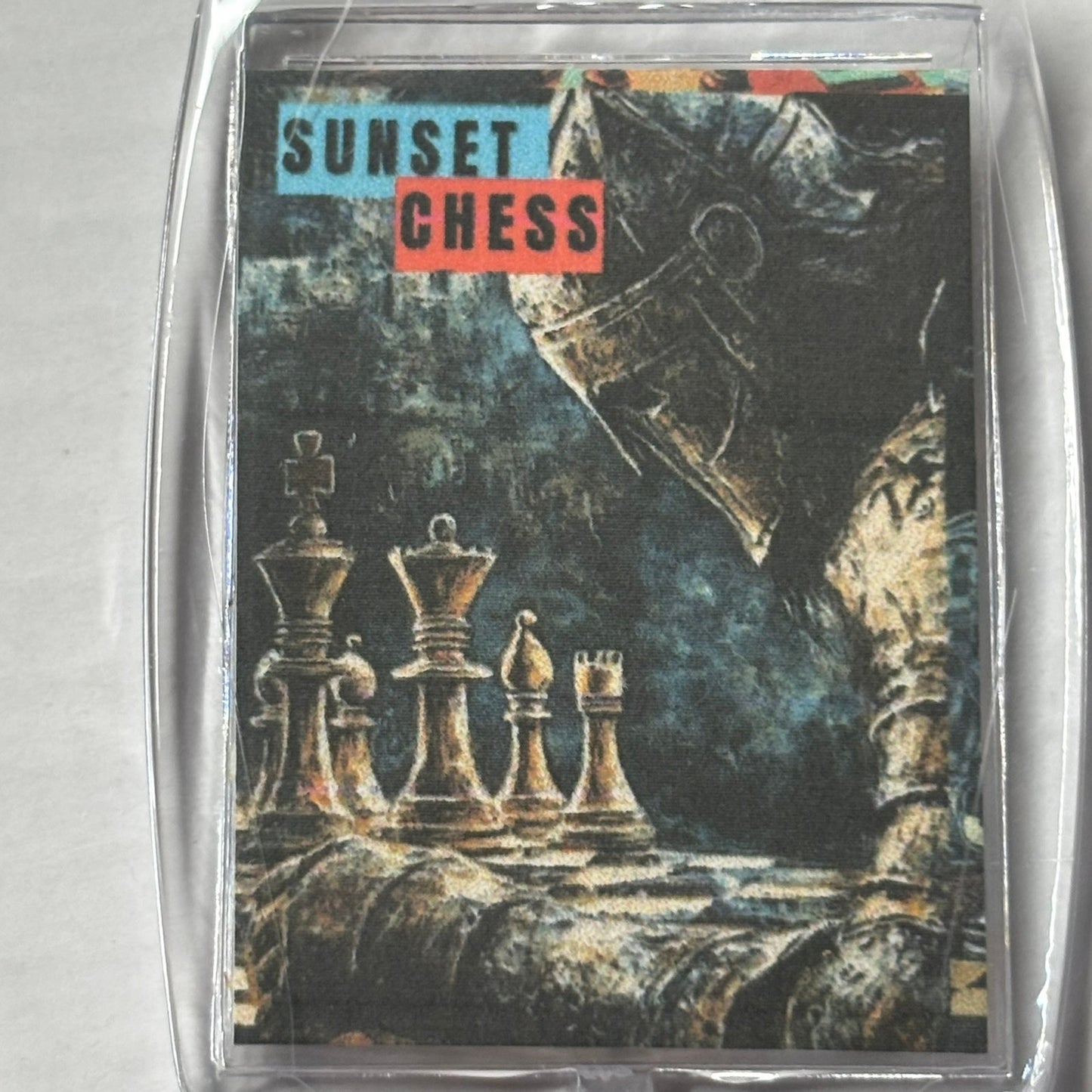 Medieval Knight - Chess  Photo Keychain