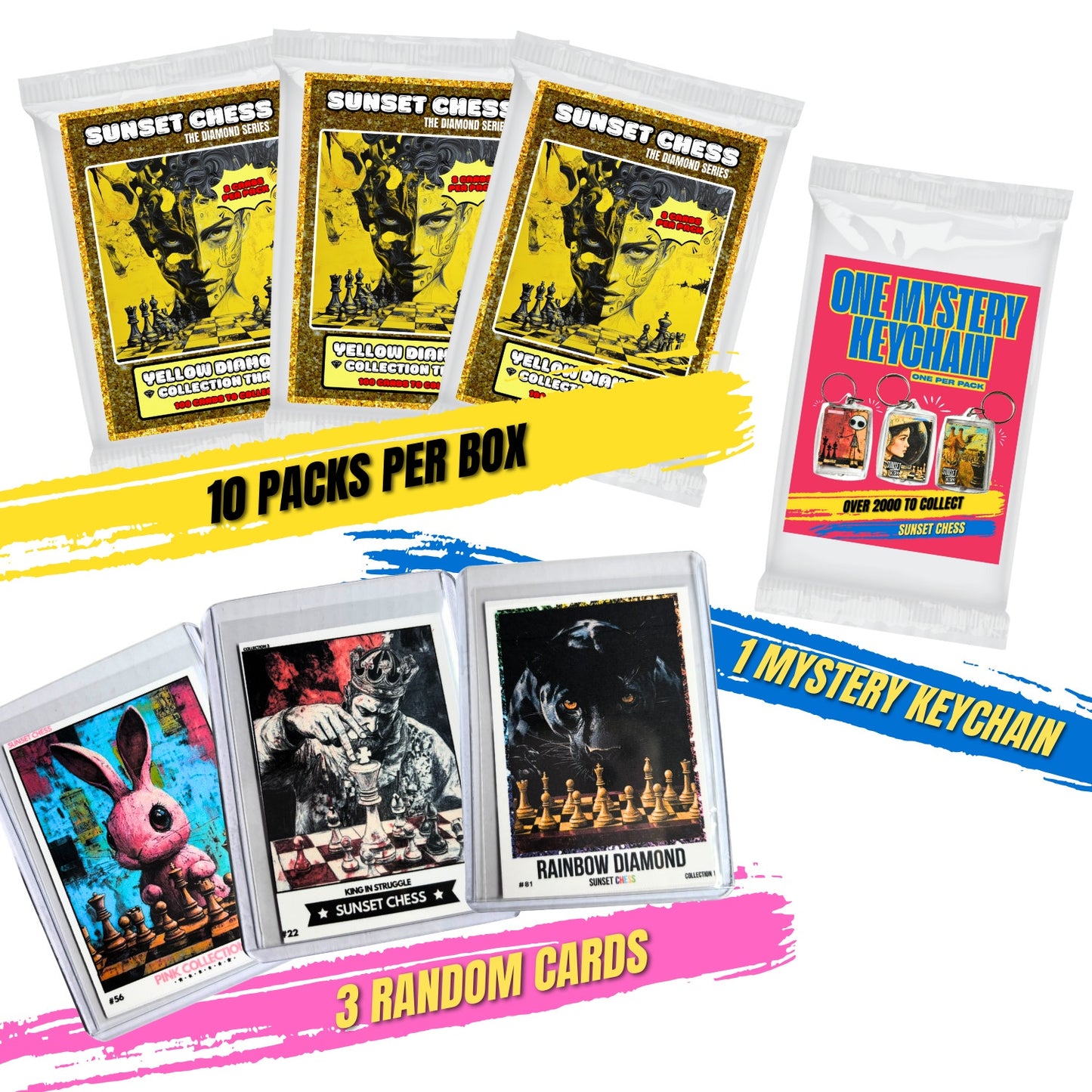 Yellow Diamond Part 3 Trading Cards - Mini Box Collection
