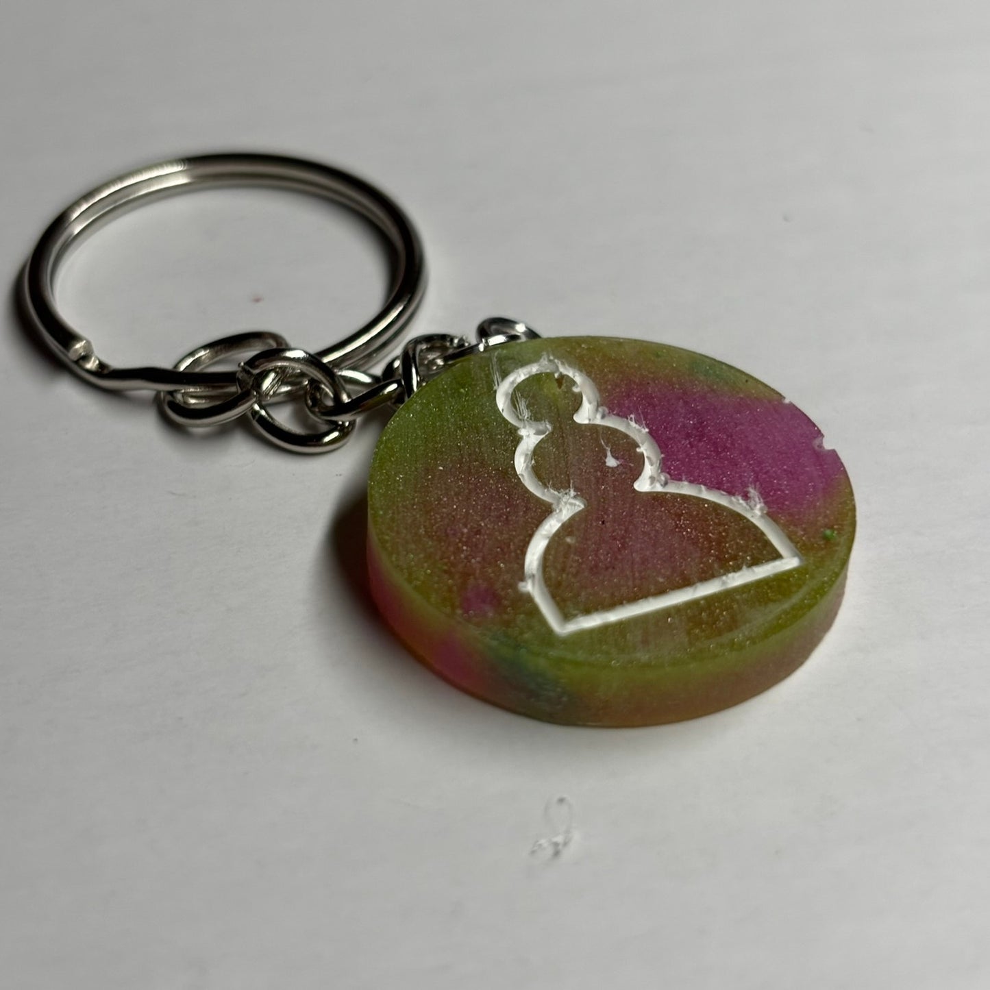 Sour Patch Colors - Handmade Resin Keychain