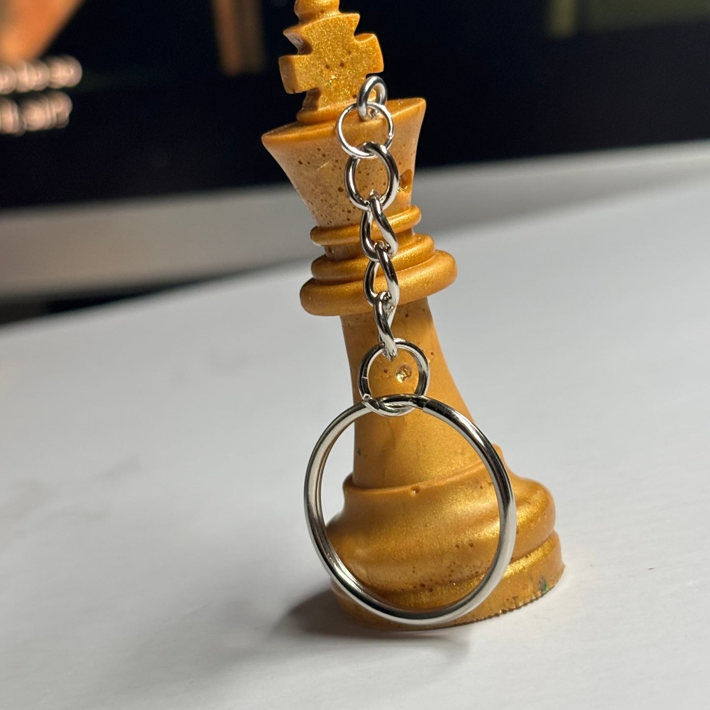 Supreme Yellow Golden King - Handmade Resin Keychain