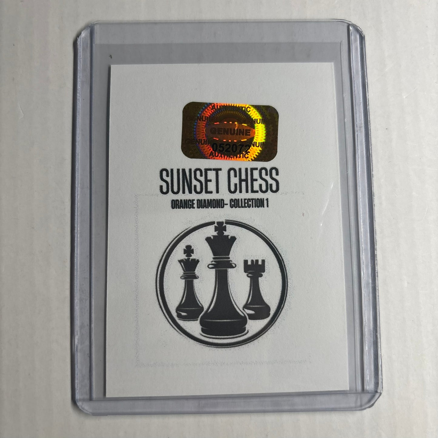 Orange Diamond Collection 1 - Trading Card