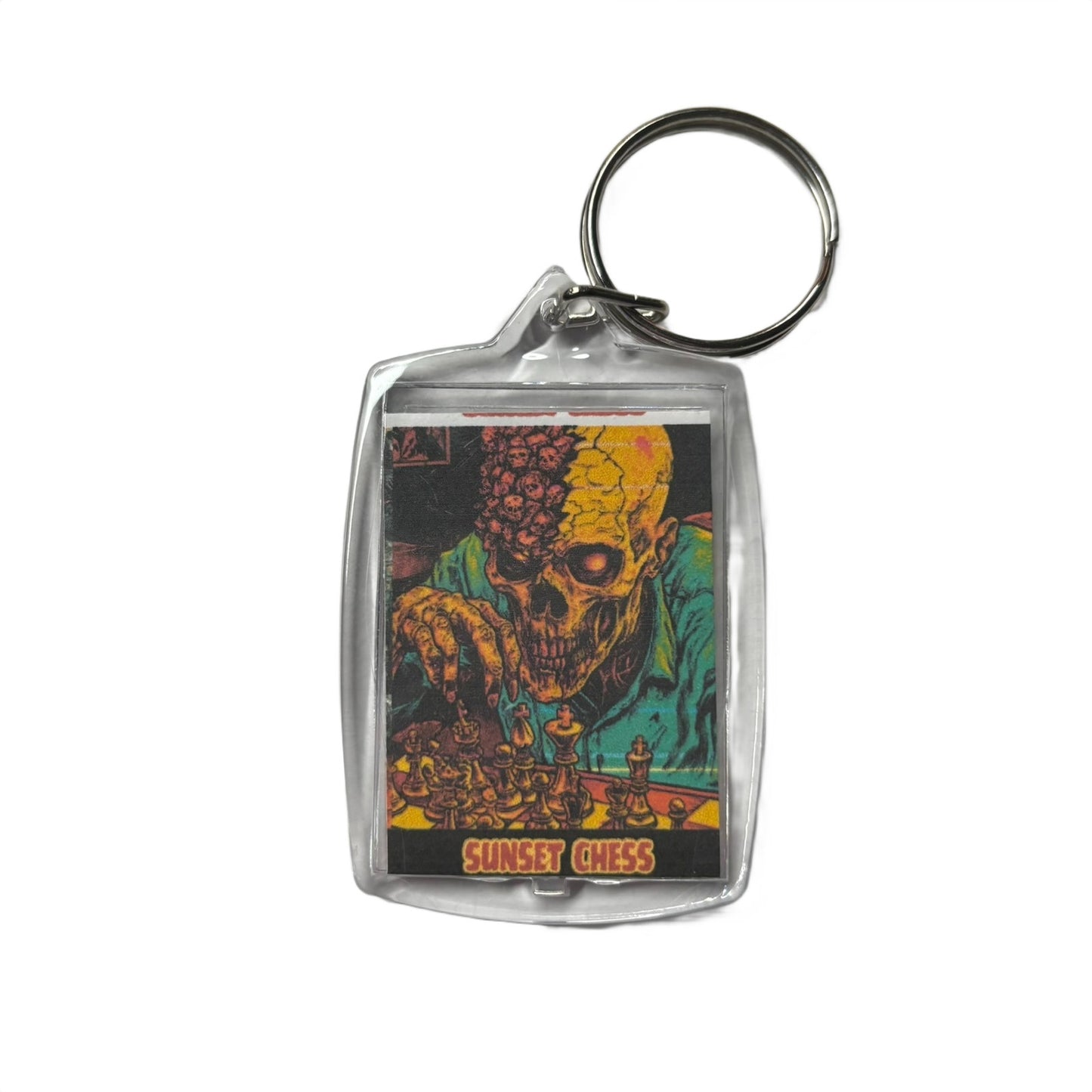 Brain Rot - Chess  Photo Keychain