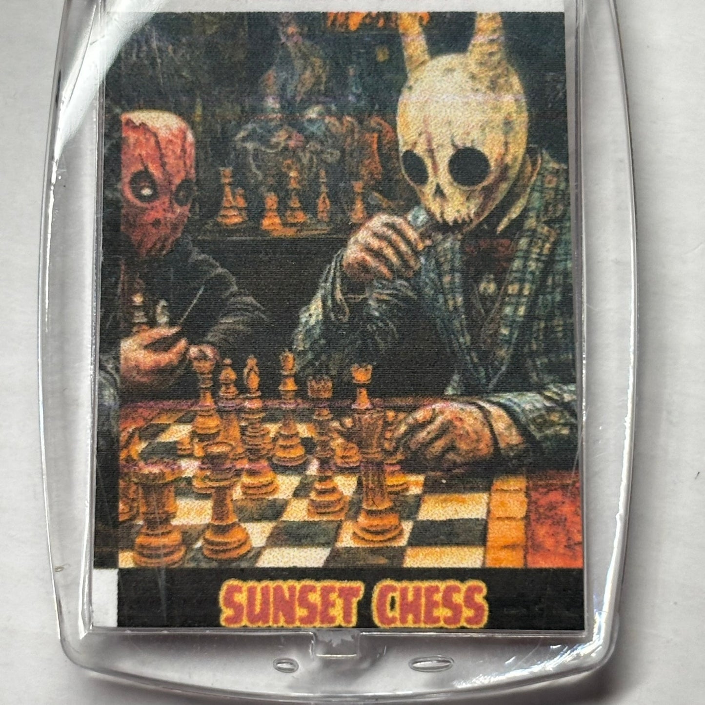 Secret Identity - Chess  Photo Keychain