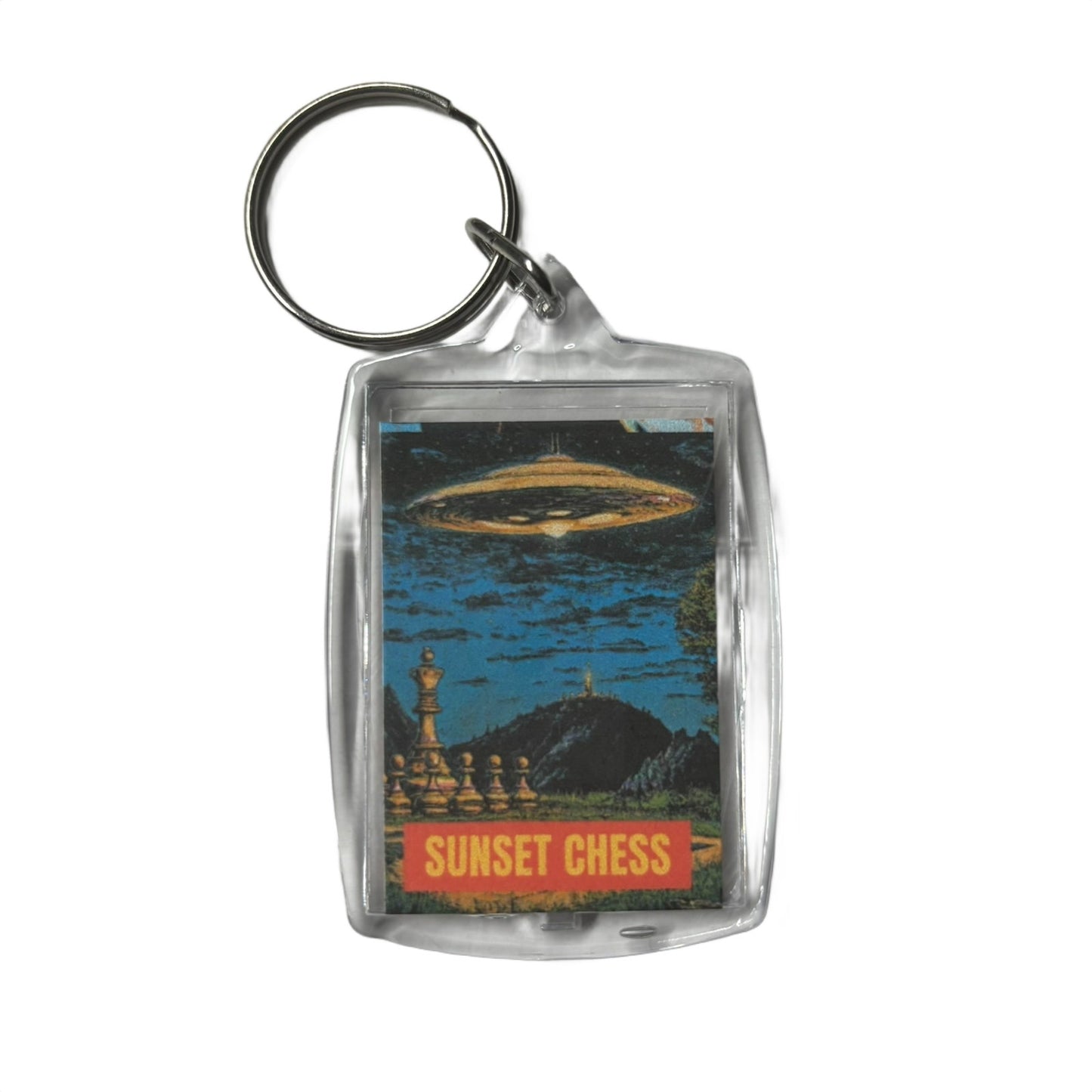 Invasion - Chess  Photo Keychain