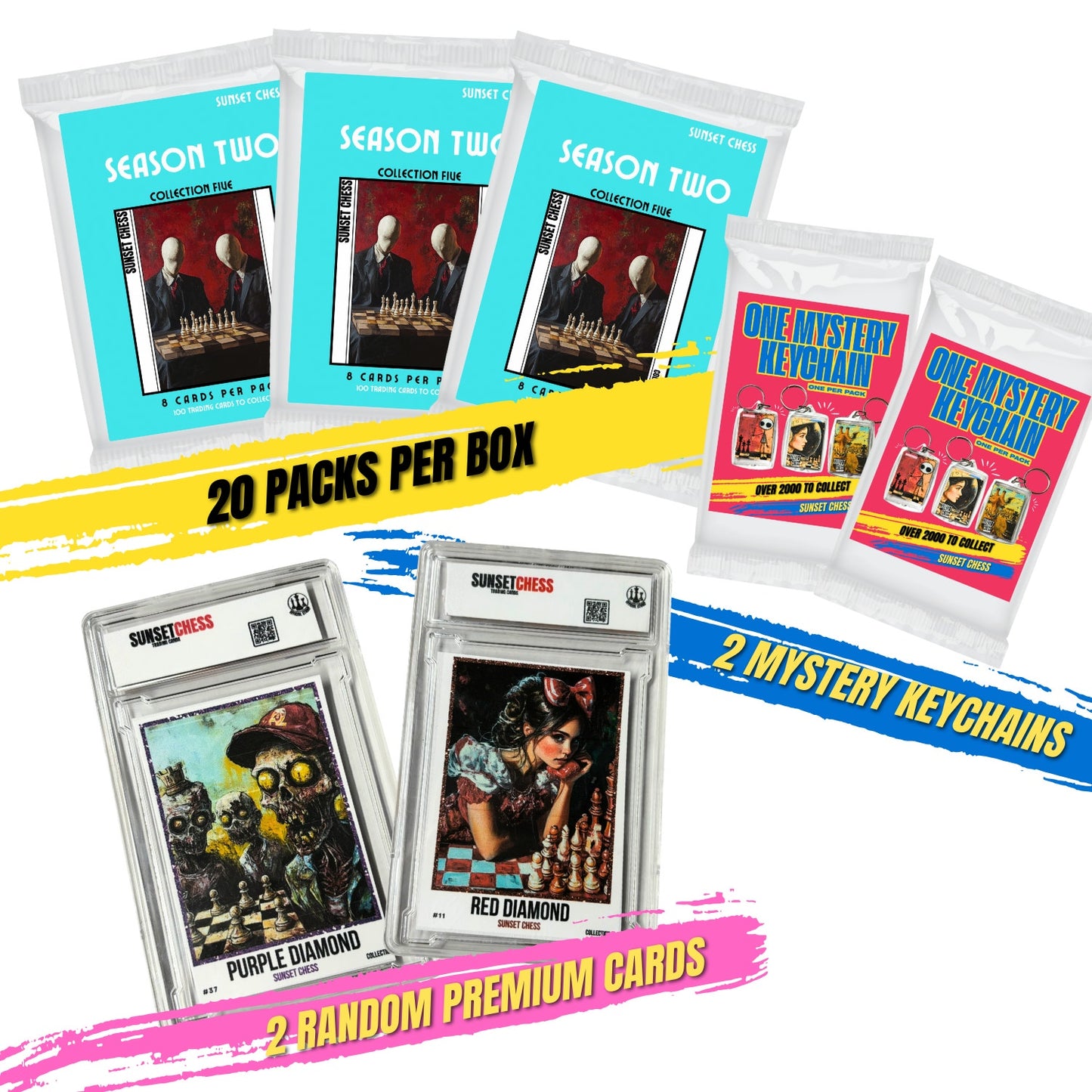 Season Two Box 5 - Jumbo Box Pack - Chess Trading Cards