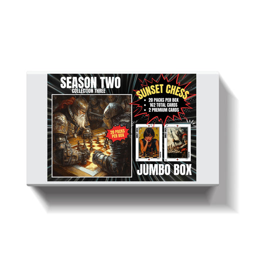 Season Two Box 3 - Jumbo Box Pack - Chess Trading Cards