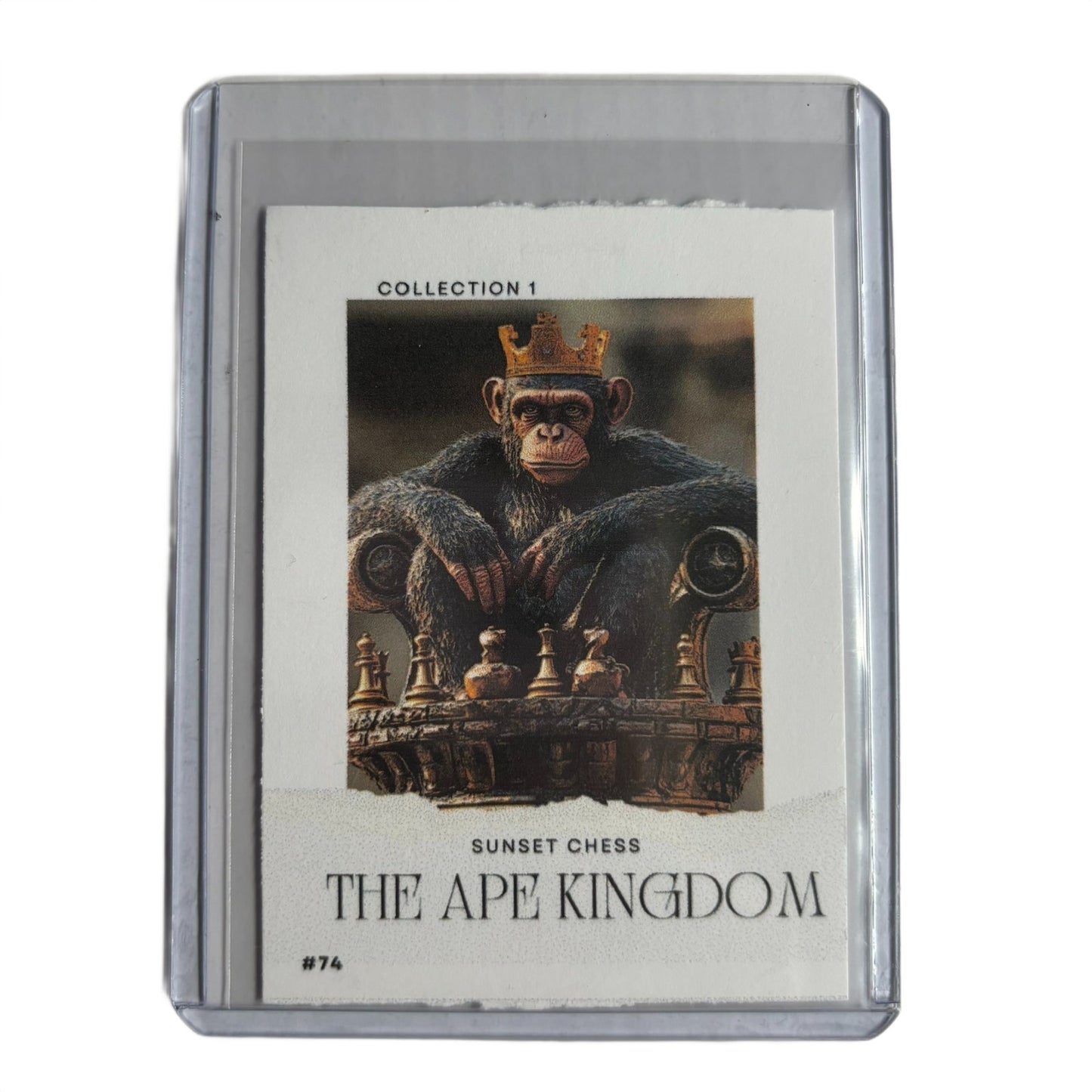 The Ape Kingdom Collection 1 Card #74 - Scrapbook Trading Card