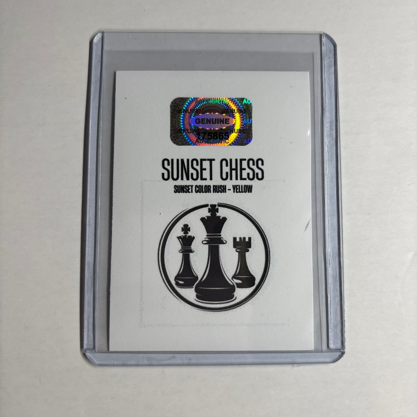 Yellow Collection - Trading Card