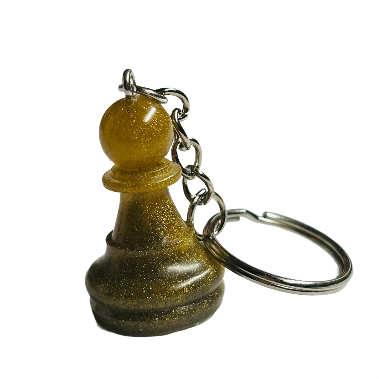 Brown Pawn - Handmade Resin Keychain