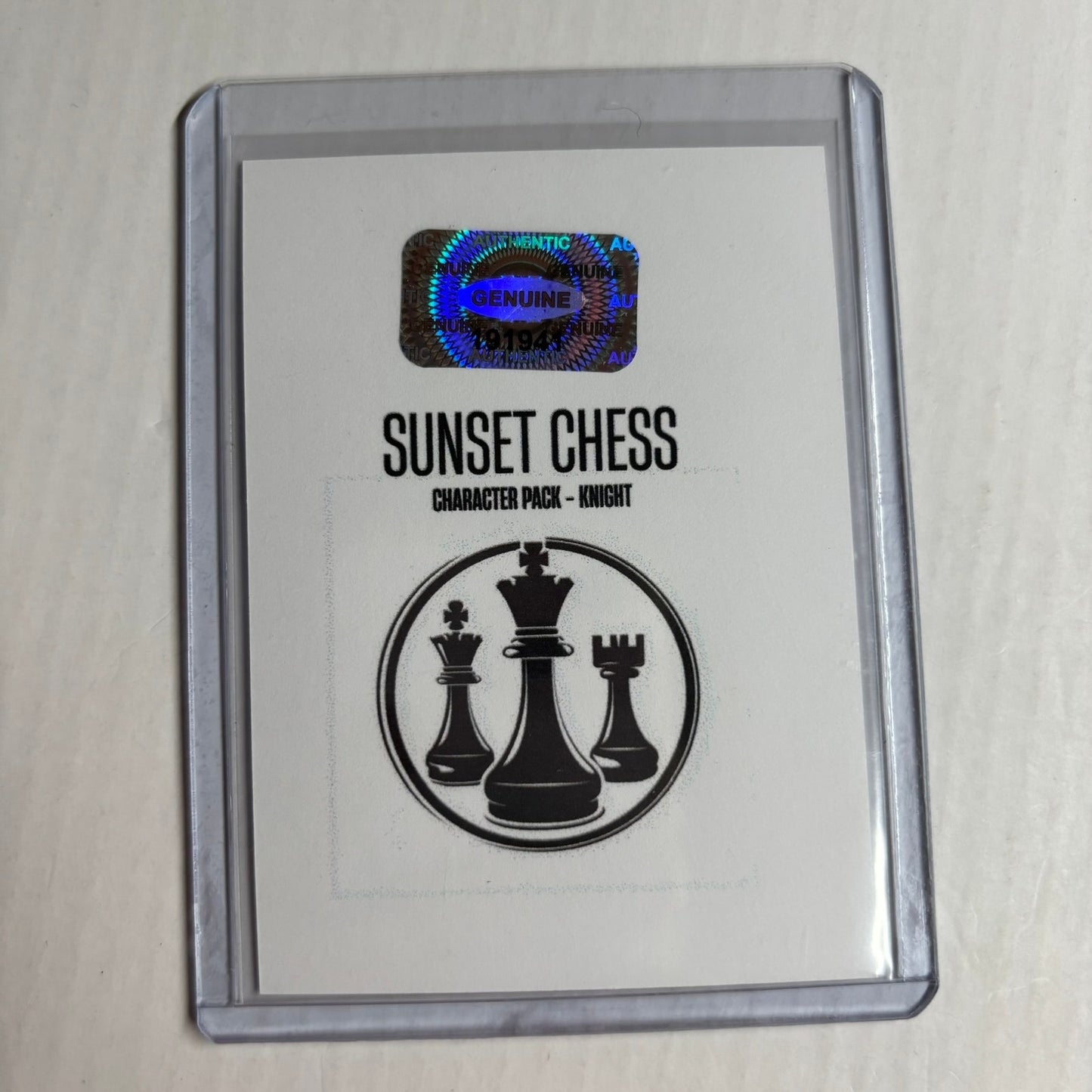 Knight Collection - Trading Card