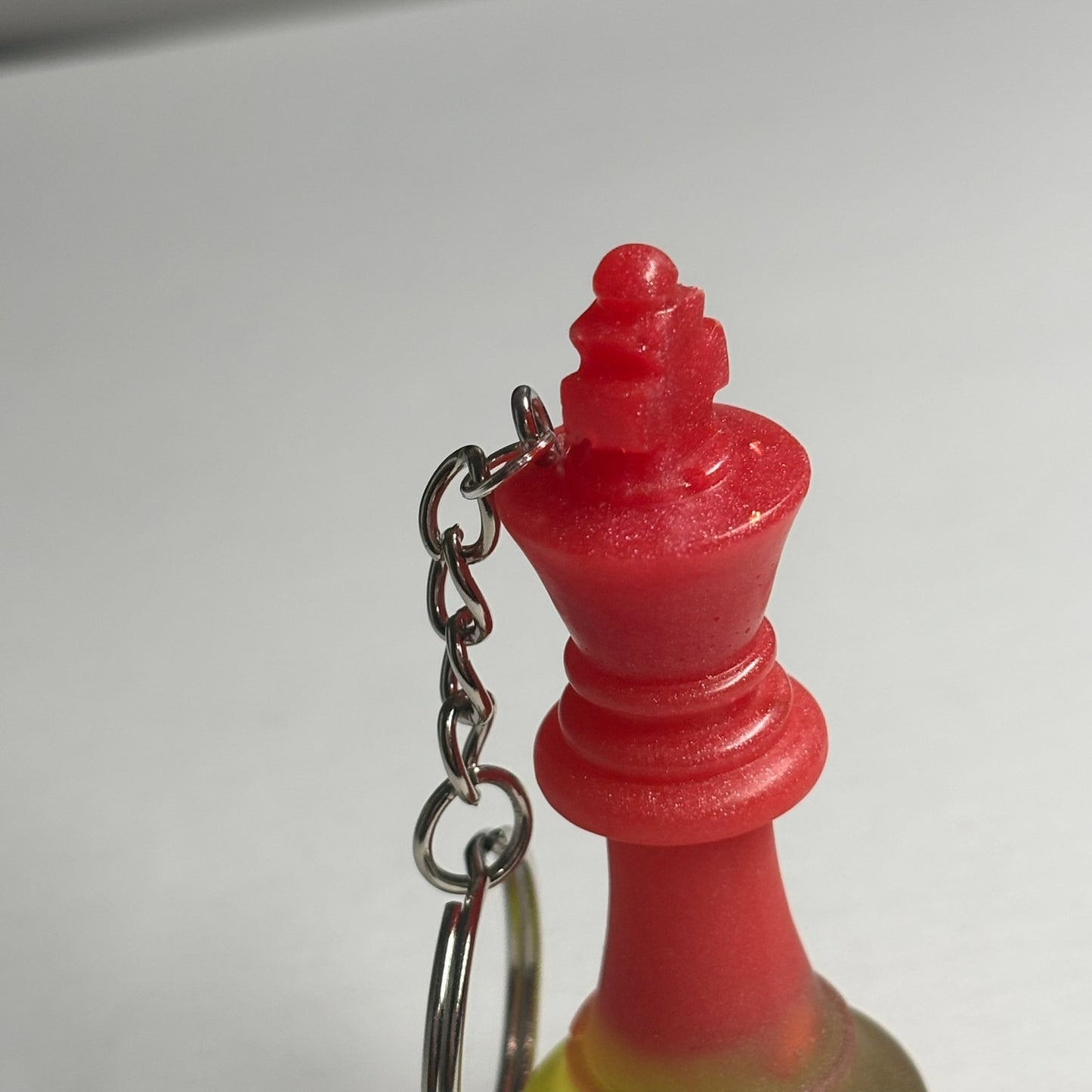 Red/Yellow King - Handmade Resin Keychain
