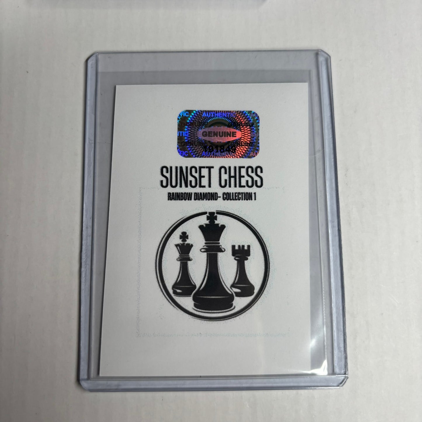 Rainbow Diamond Collection 1 Card