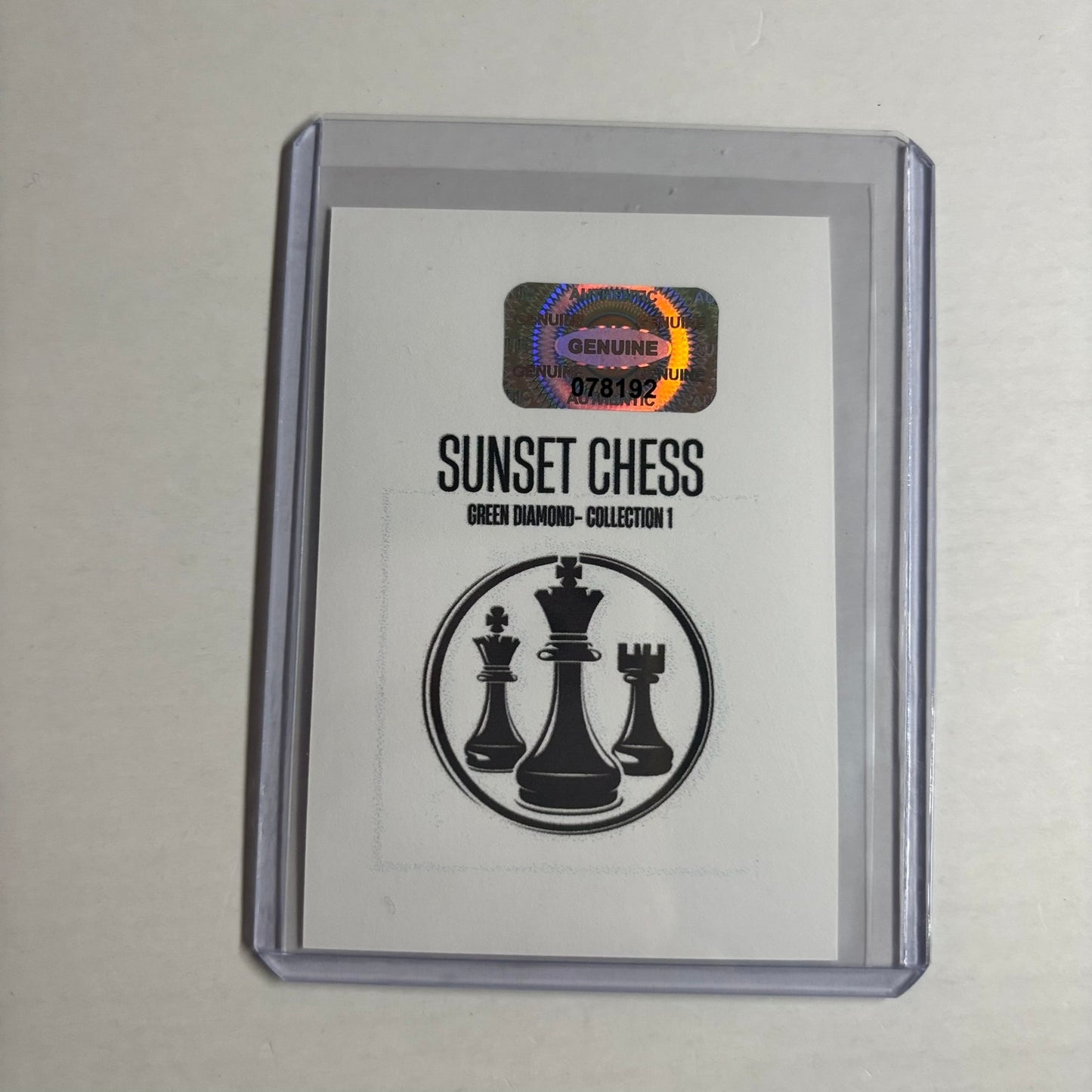 Green Diamond Collection 1 - Trading Card