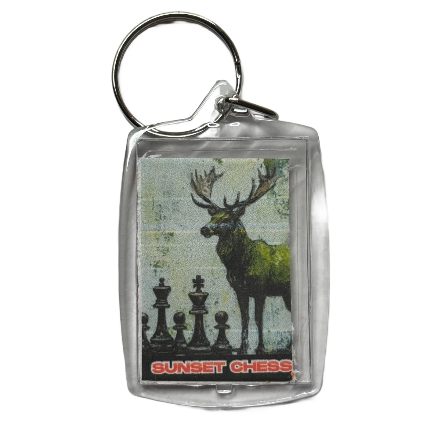 Forest Creature - Chess  Photo Keychain