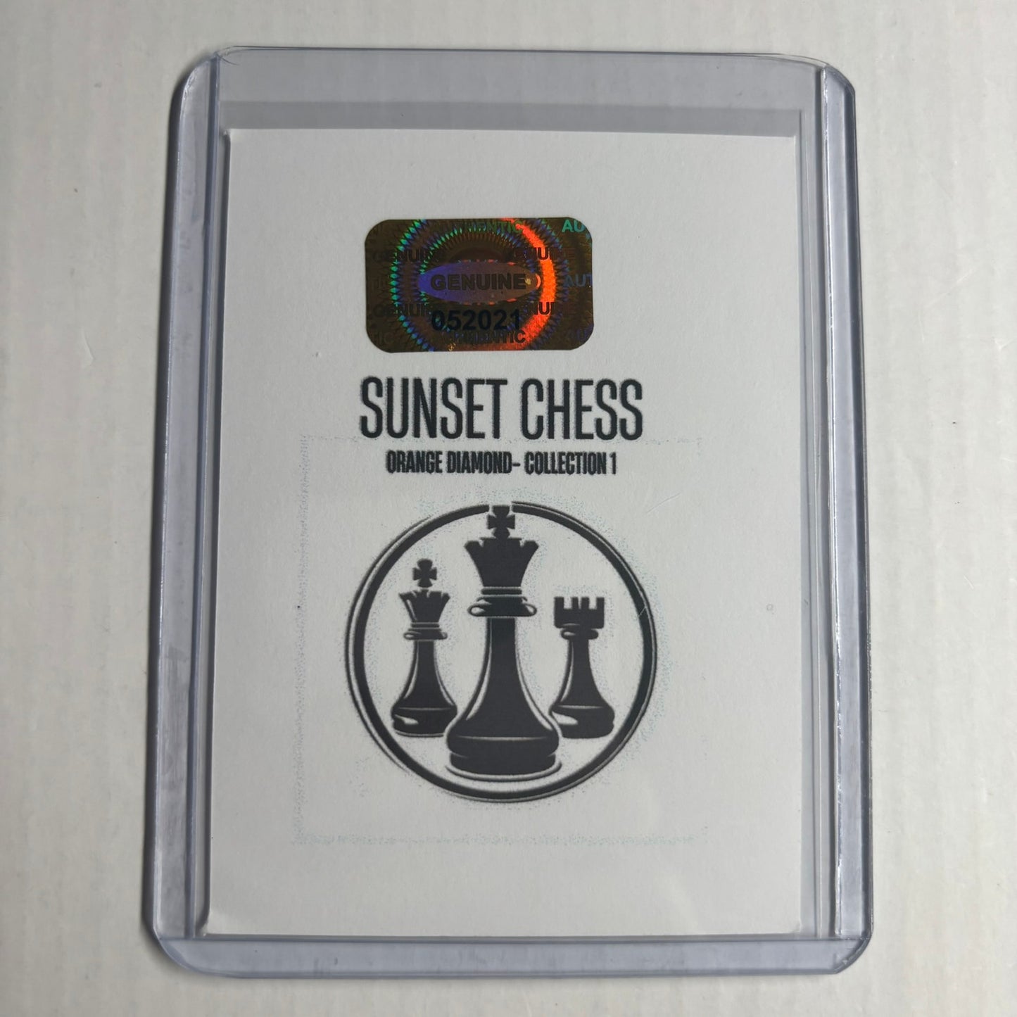 Orange Diamond Collection 1 - Trading Card