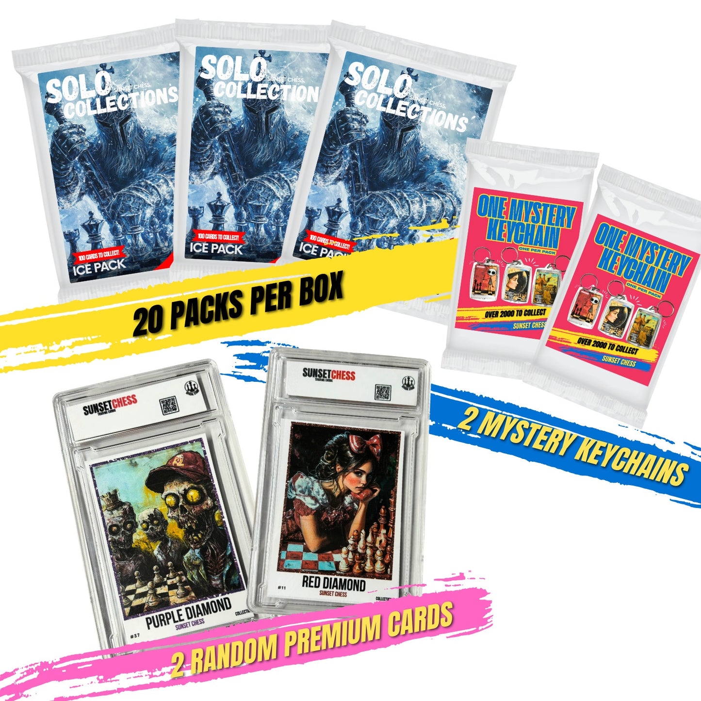 Ice Collection - Jumbo Box Pack - Chess Trading Cards