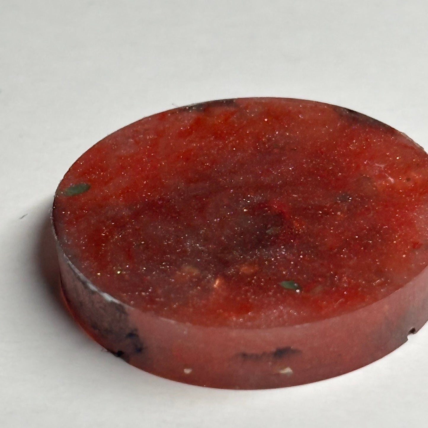 Dark Red Queen - Handmade Resin Keychain