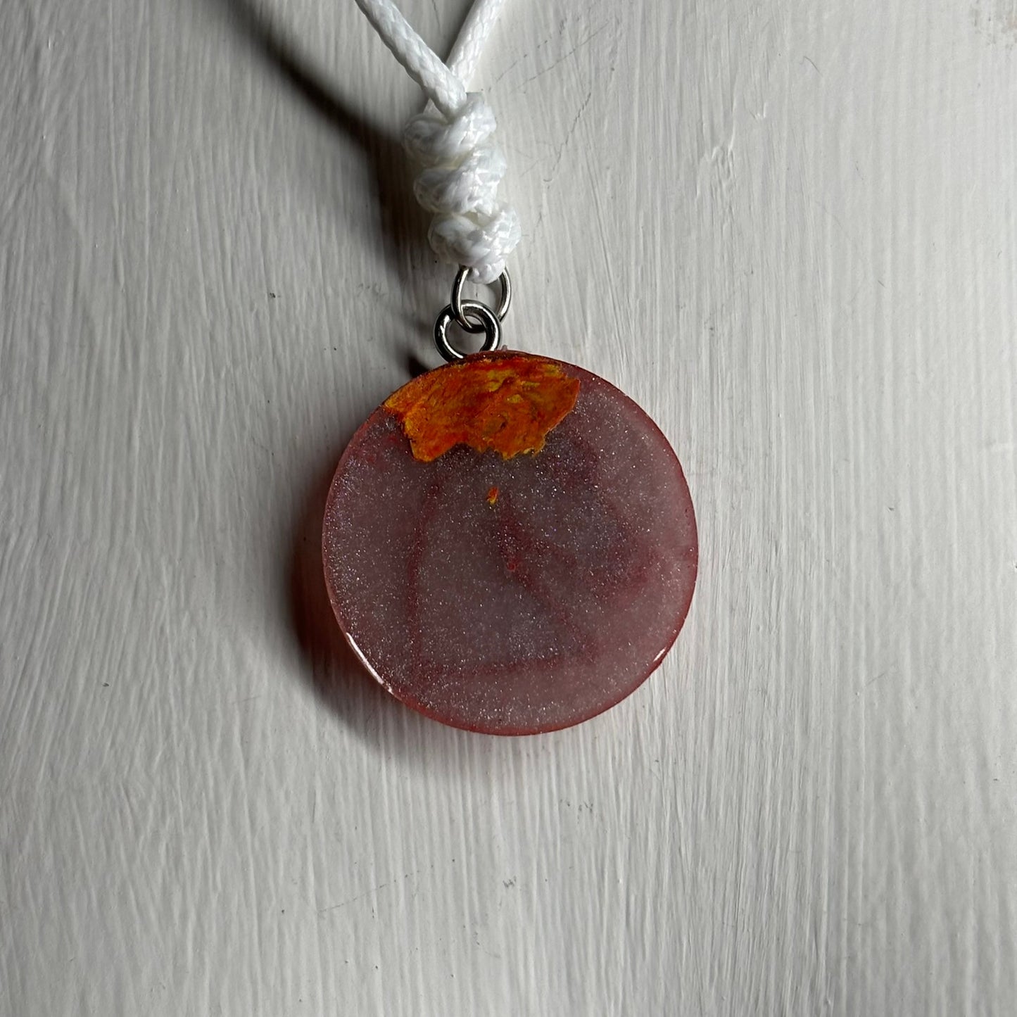 Spade Purple Knight - Handmade Resin Chess Necklace