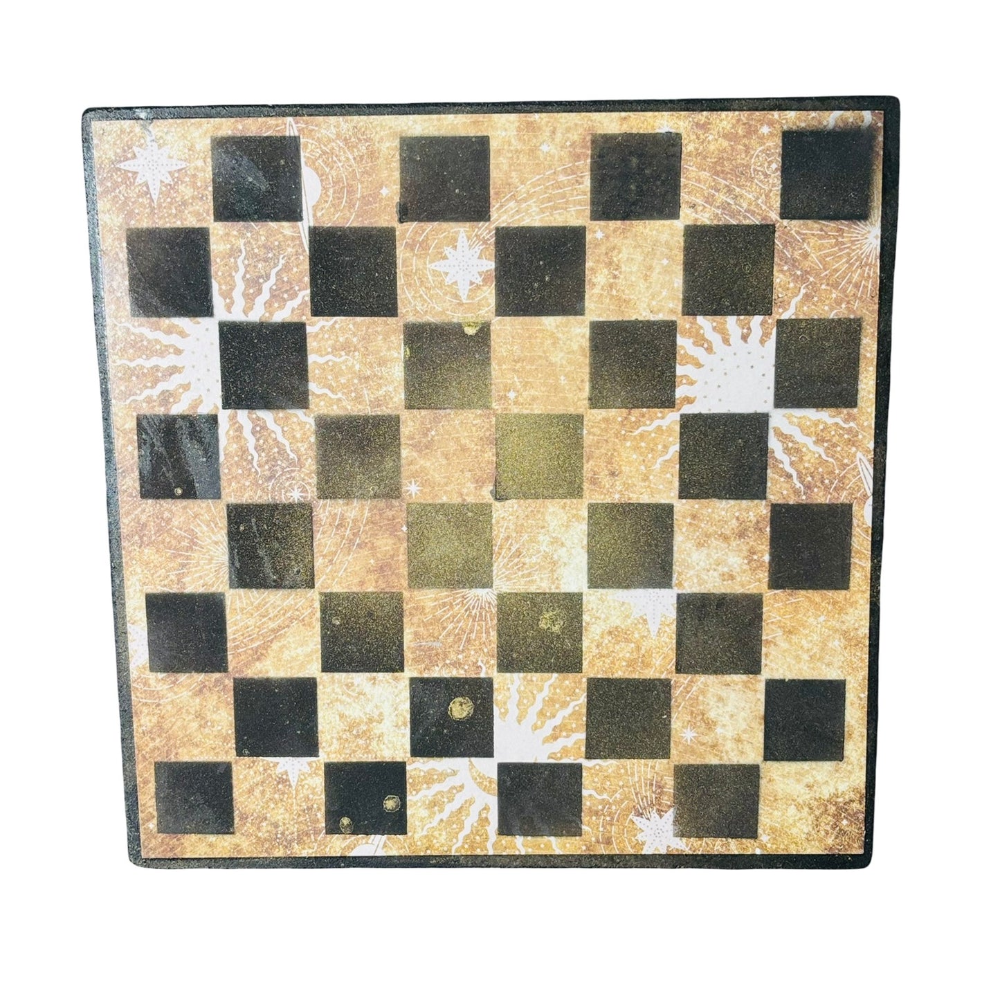 Golden Sun - Scrapbook Chess Board