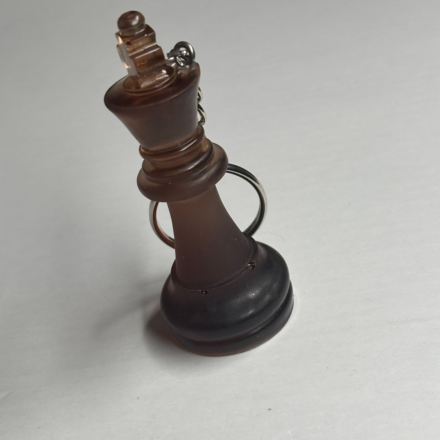 Coffee Brown King - Handmade Resin Keychain