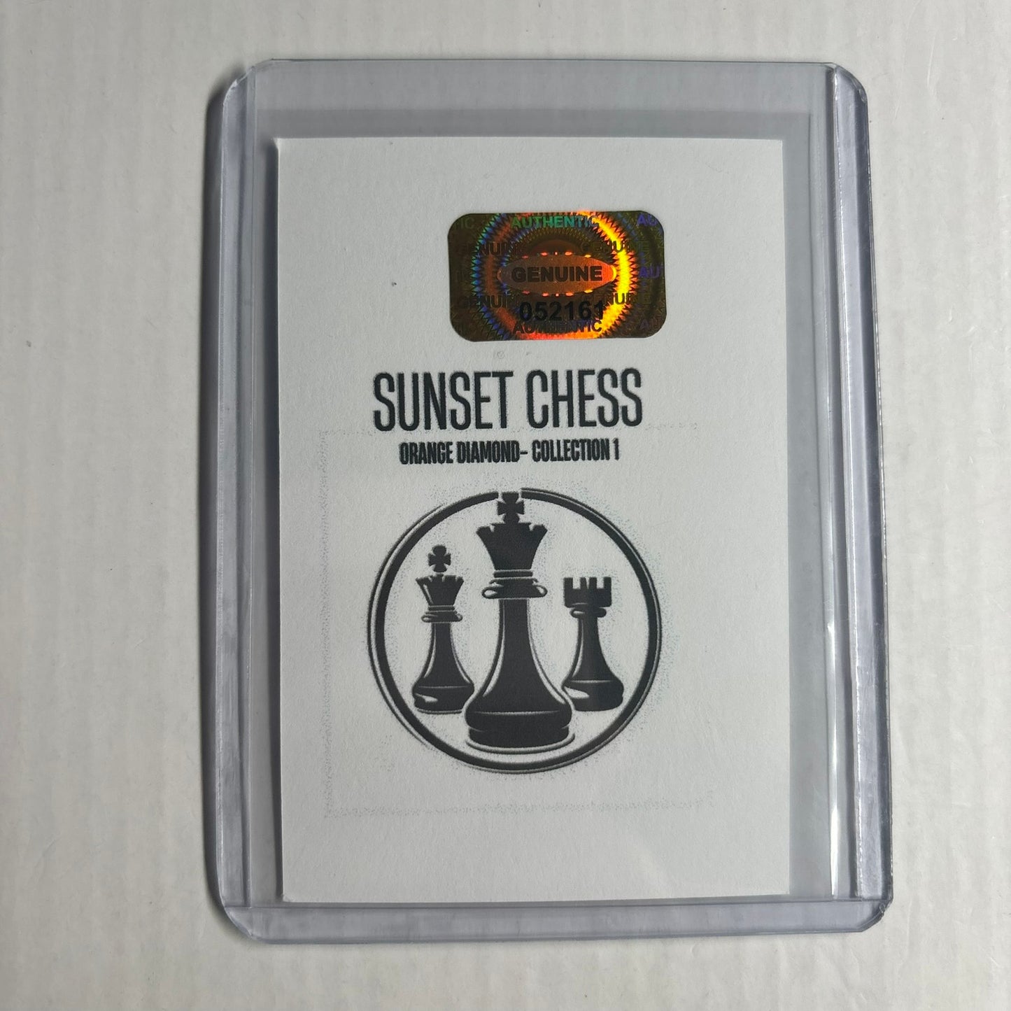 Orange Diamond Collection 1 - Trading Card