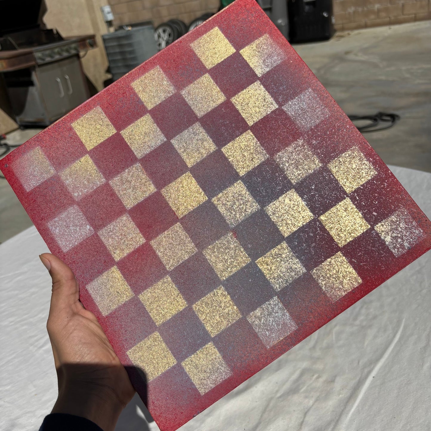 Violet Gold - Chinese Edition Chess Set