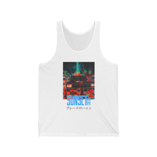 Crashing Out - White Tank Top