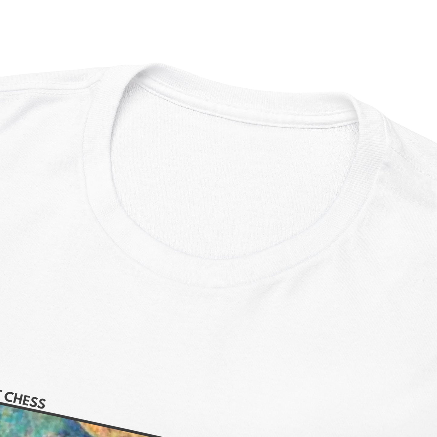 Lonely At The Top - White Chess T Shirt