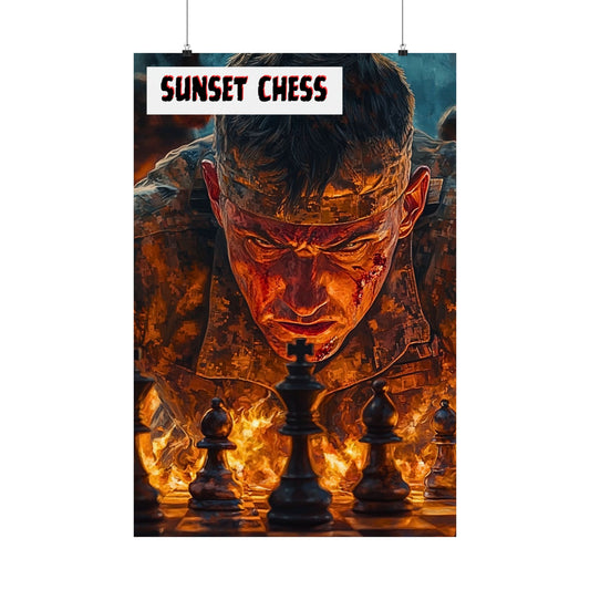 Enter The Warzone - Matte Vertical Poster 24"x36"