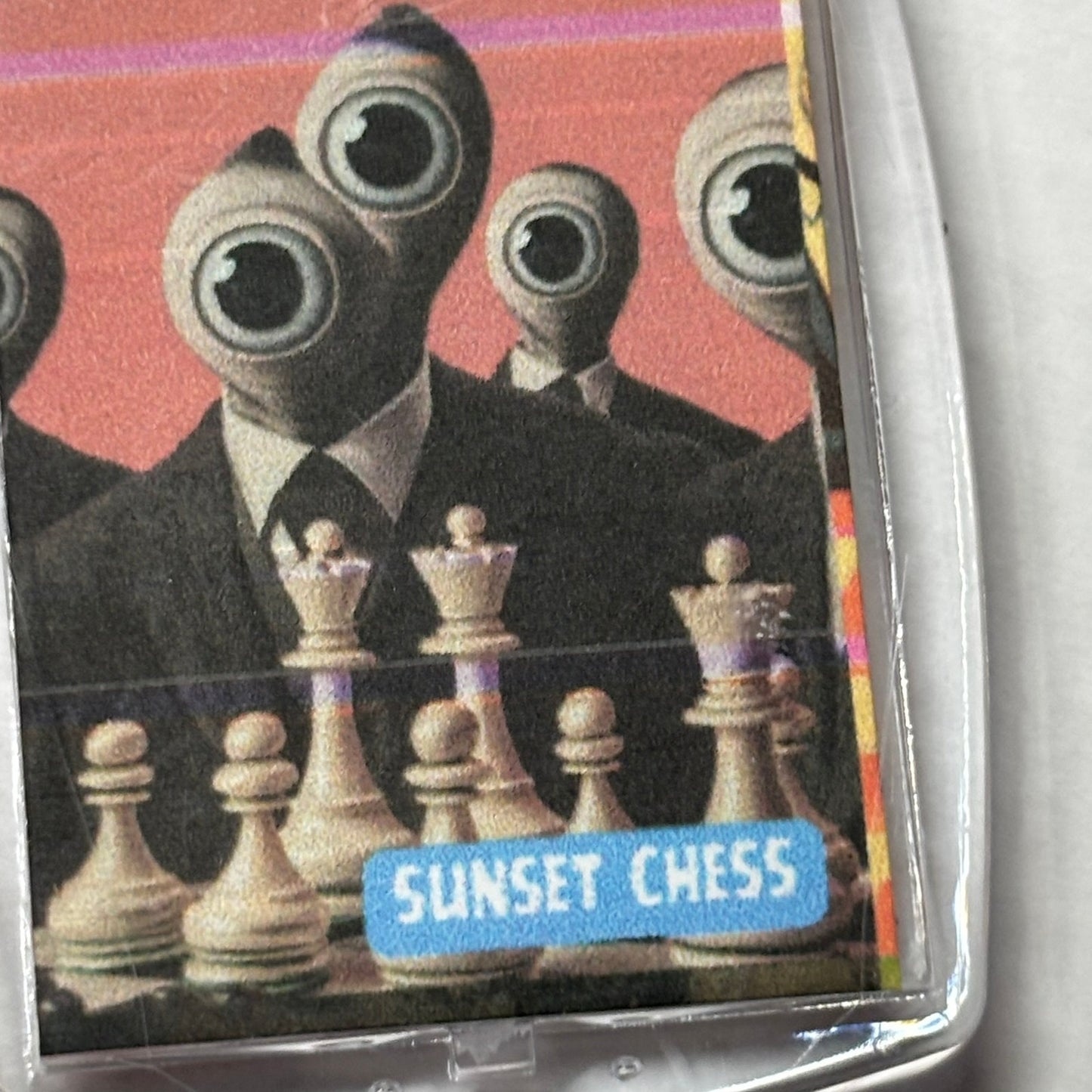 One Eyes - Chess  Photo Keychain