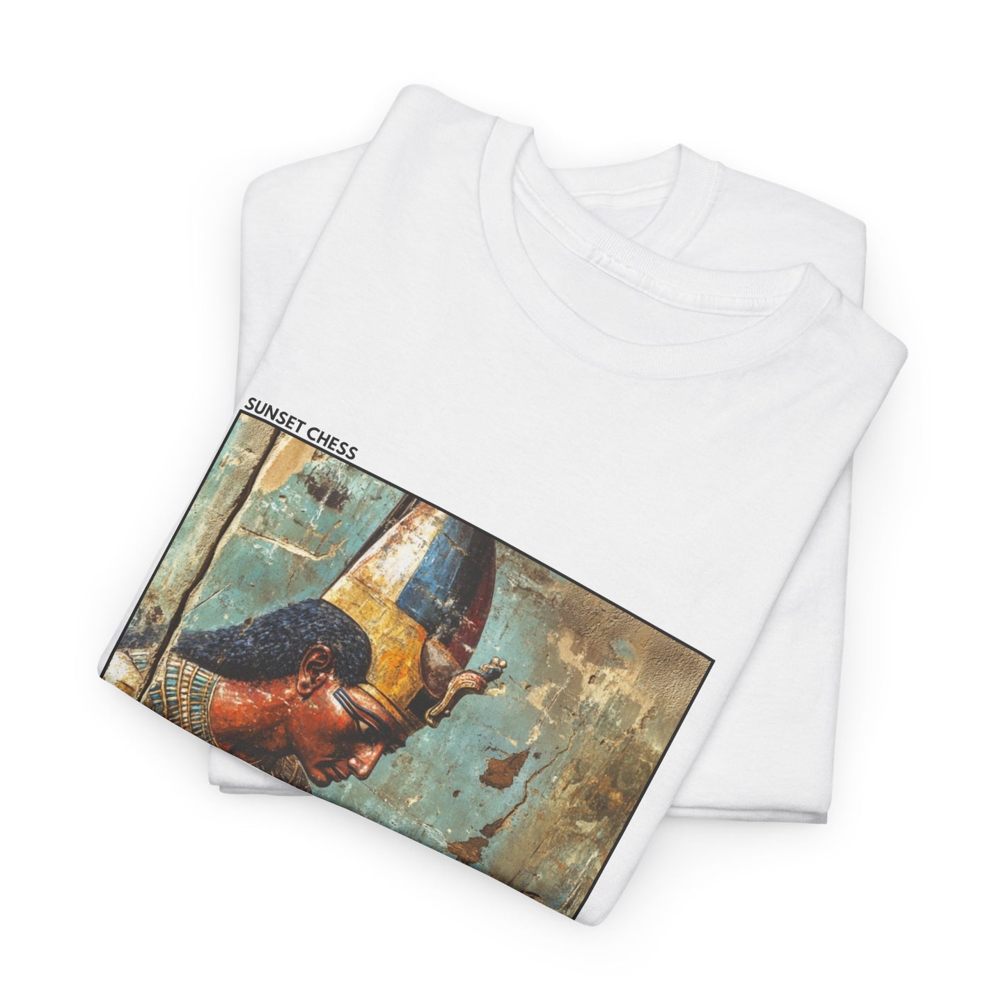 Egyptian Chess - White Chess T Shirt