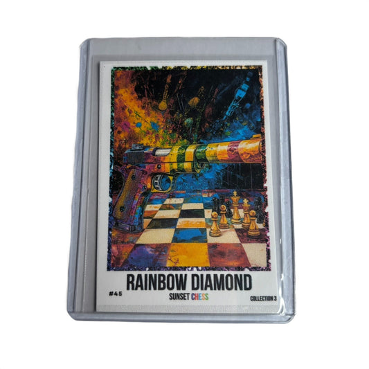 Rainbow Diamond Collection 3 Card #45 - Scrapbook Trading Card