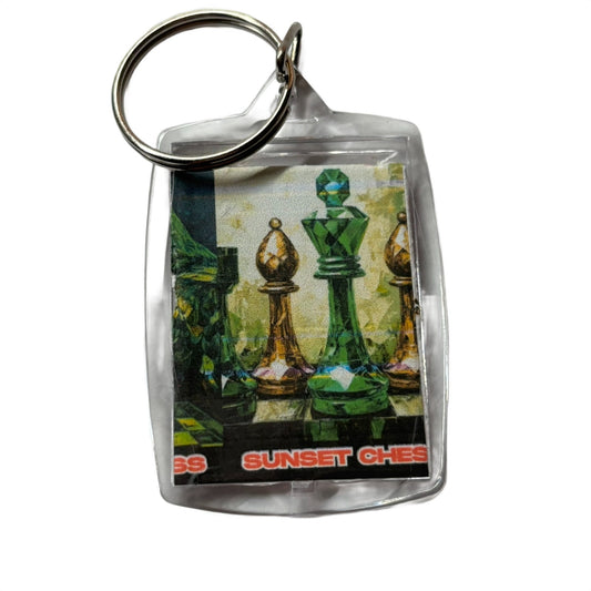 Chess Crystals - Chess  Photo Keychain