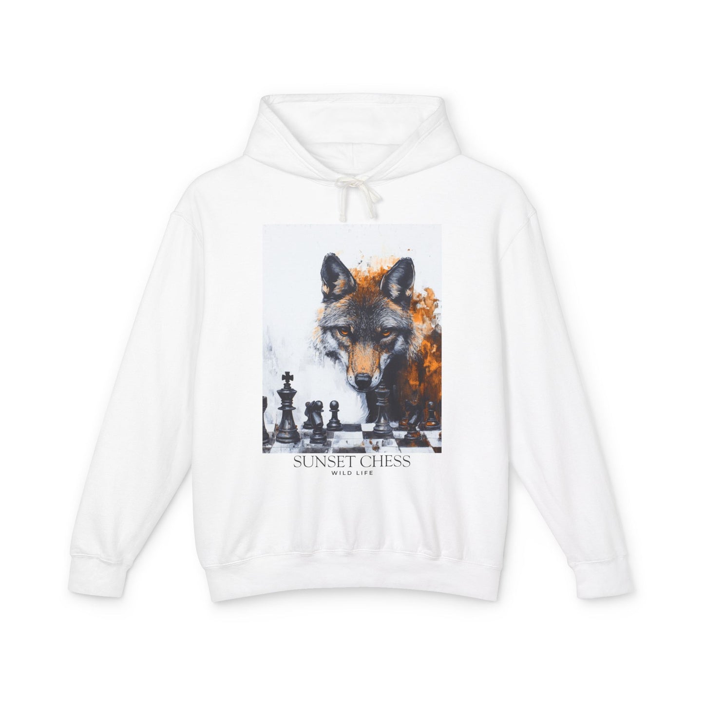 Lupine Strategy - White Hoodie