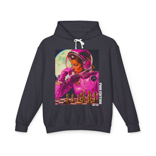 Woman Astronaut - Black Chess Hoodie