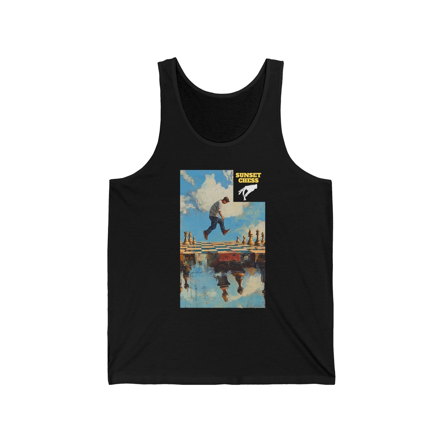 A Sad Walk - Black Tank Top