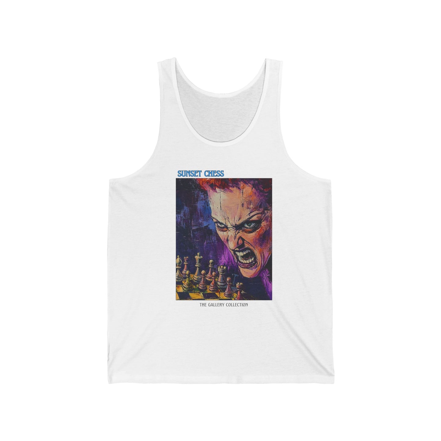 The Mad Woman - White Tank Top