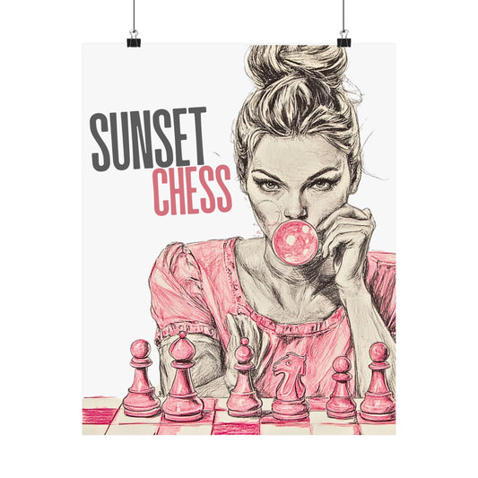 Bubble Girl - Matte Vertical Poster 16"x20"