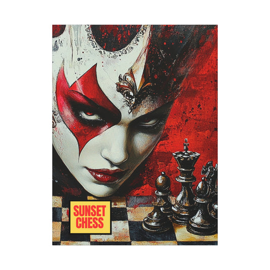 Queens Revenge - Canvas Chess Print 36"x48"