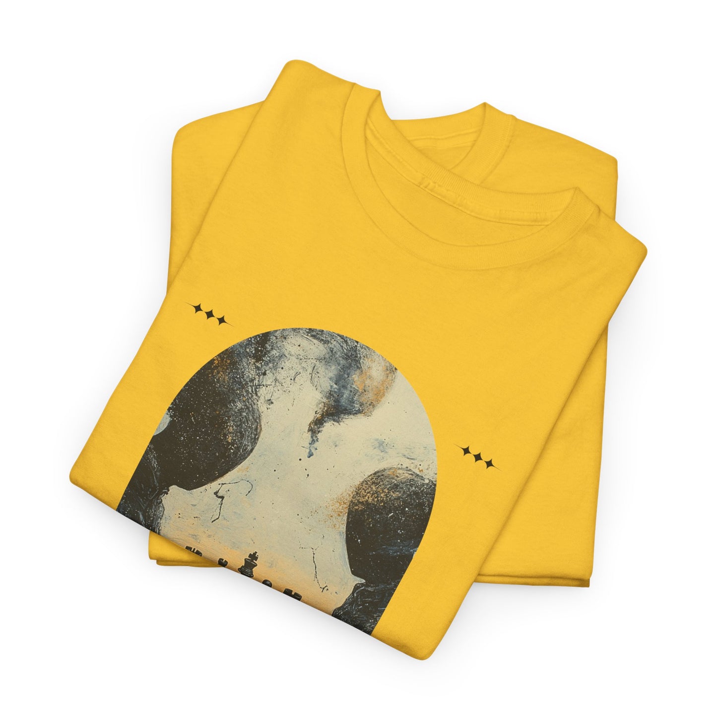 Smokey Heads Play Chess - Yellow Chess T Shirt