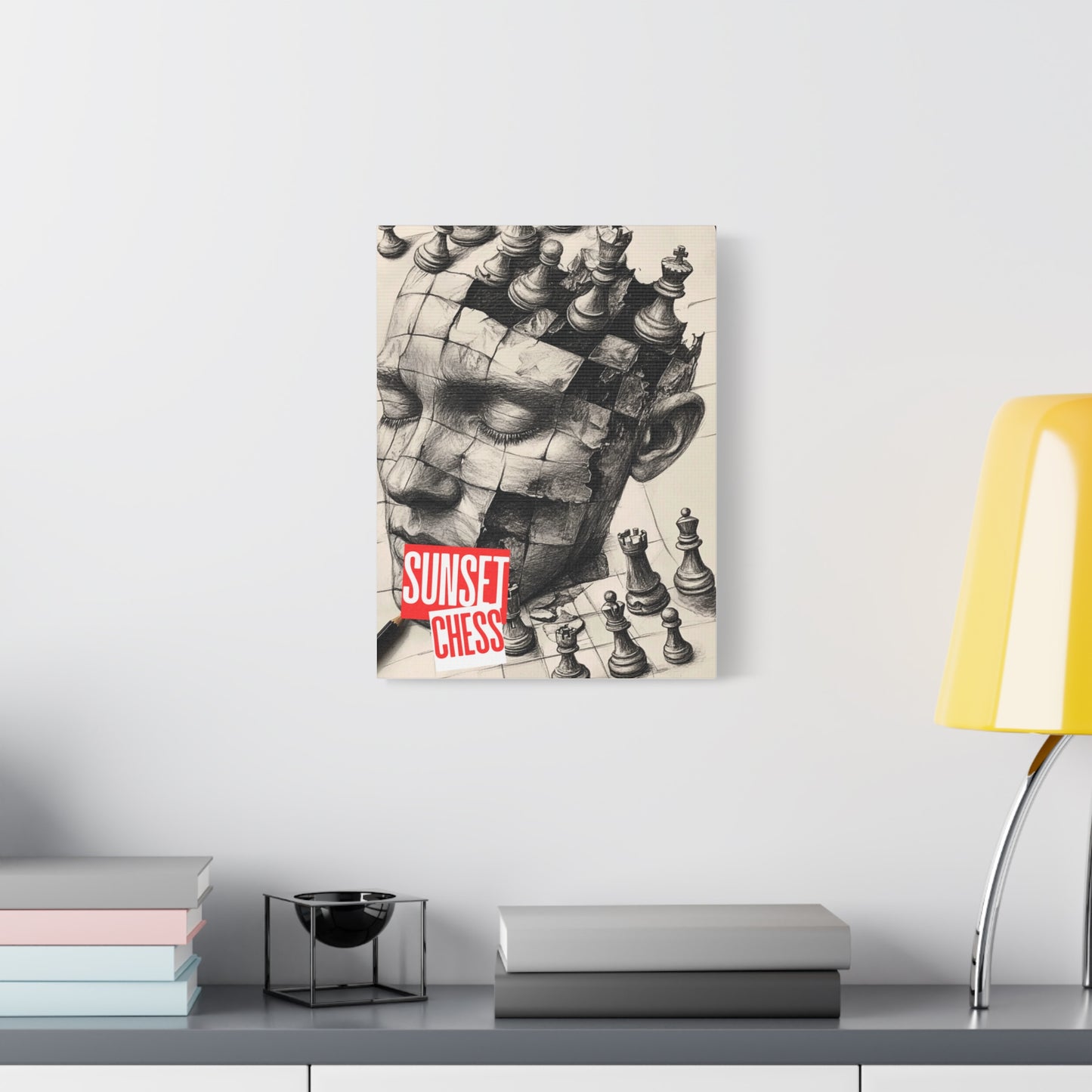 The Peace Within - Canvas Chess Print 12"x16"