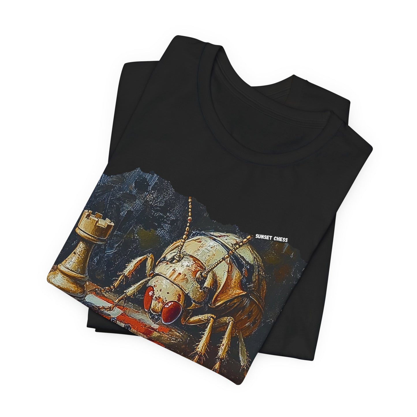 The Roach King - Black Chess T Shirt