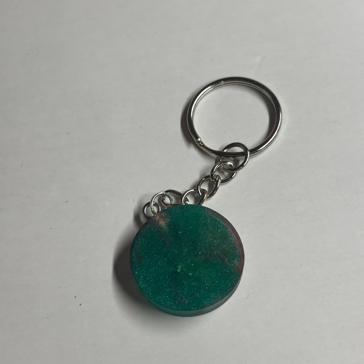 Forest Green Pawn - Handmade Resin Keychain