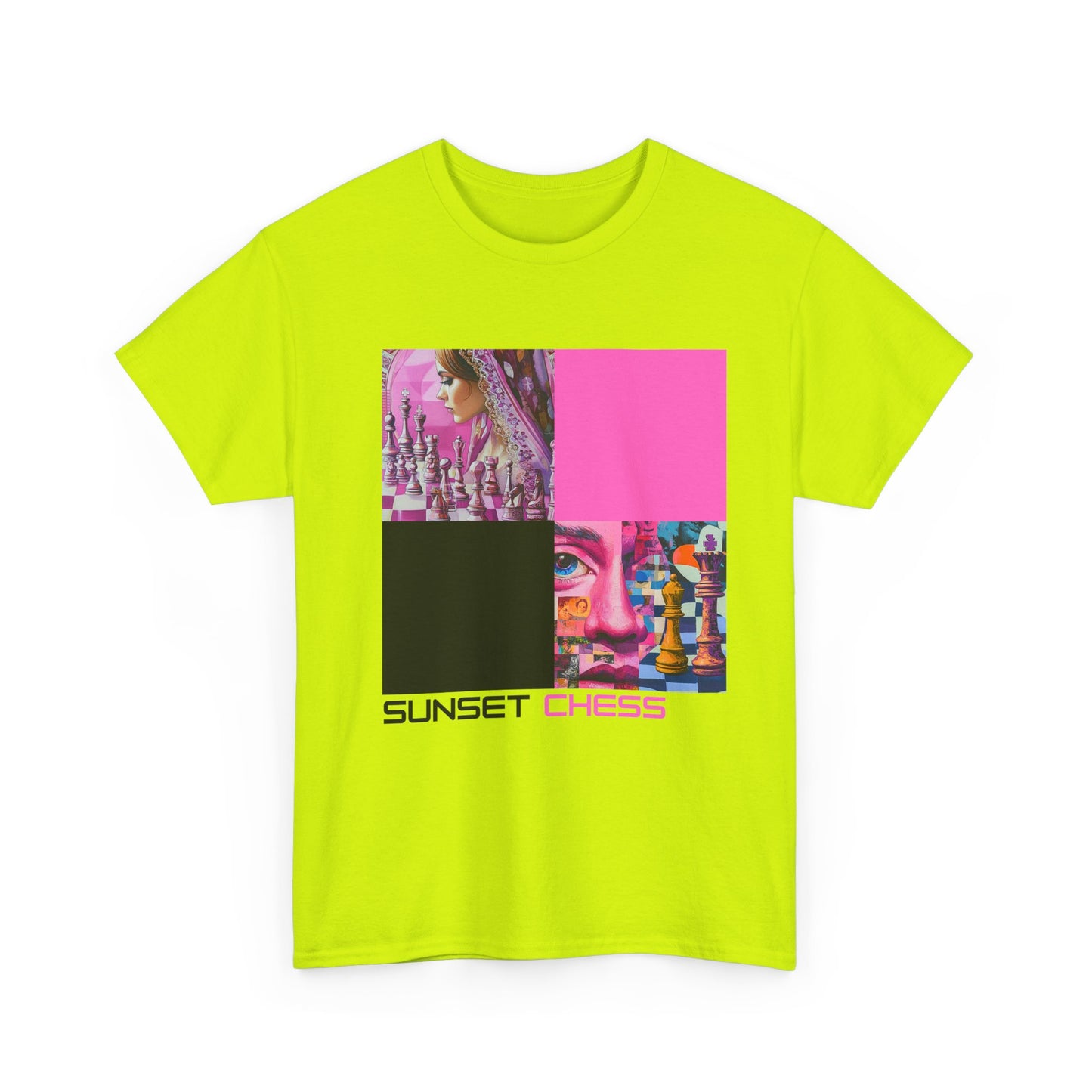 Pink Dice - Green Chess T Shirt