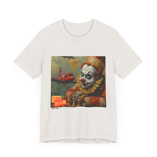 Clown Runway - Vintage White Chess T Shirt